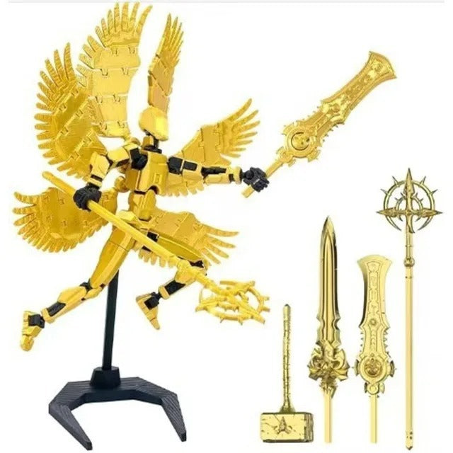 3D Printing Multi-movable Joint Doll Decoration