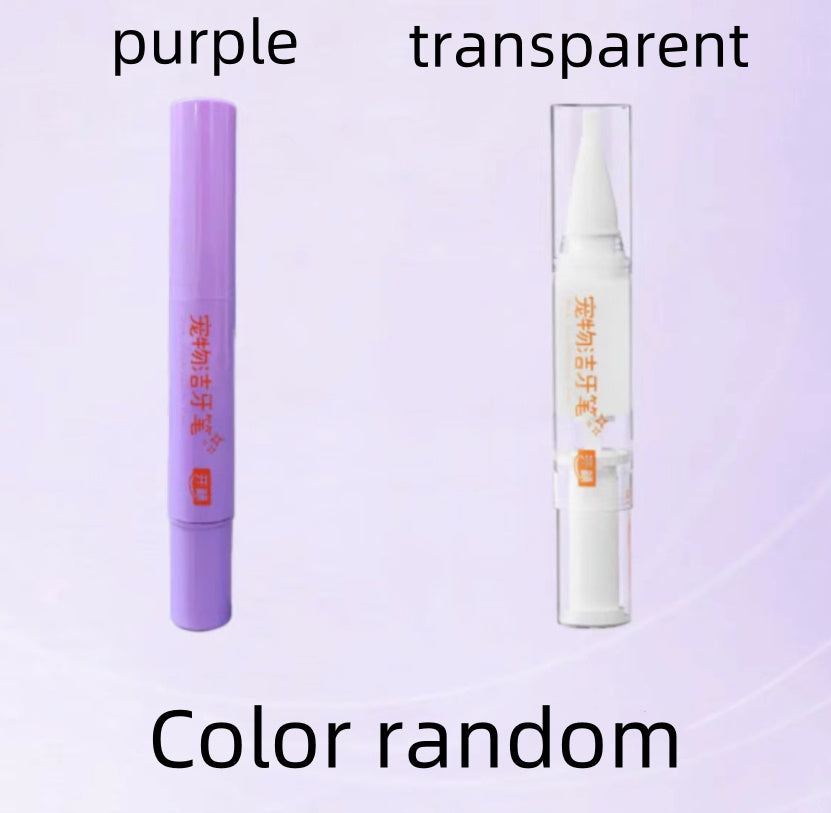 Dog Teeth Whitening Pen Cat Cleaning Tartar Pet Toothbrush Pen