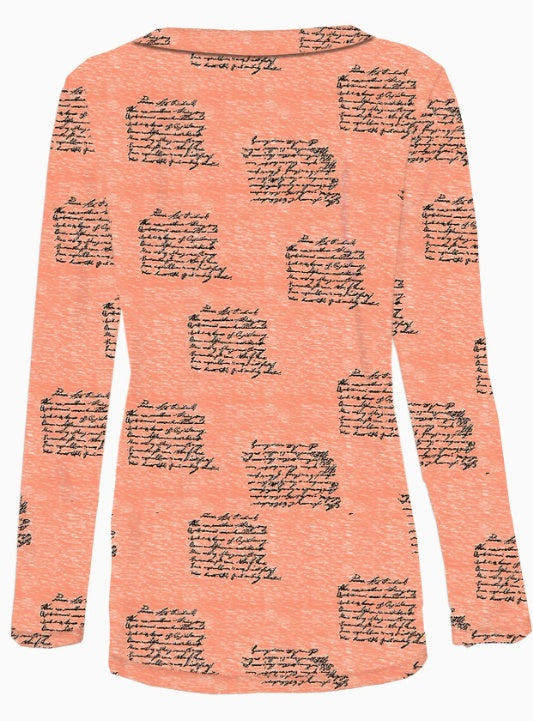 Casual Loose Long Sleeve Polo Shirts Tops For Spring