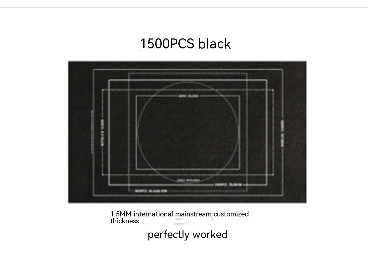 Puzzle Mat 26x46 Inch Felt