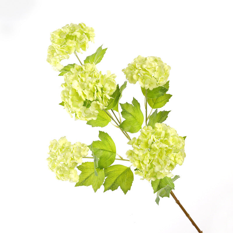 Simulation 3d Hydrangea Fake Flower Decoration Bouquet Artificial Floriculture
