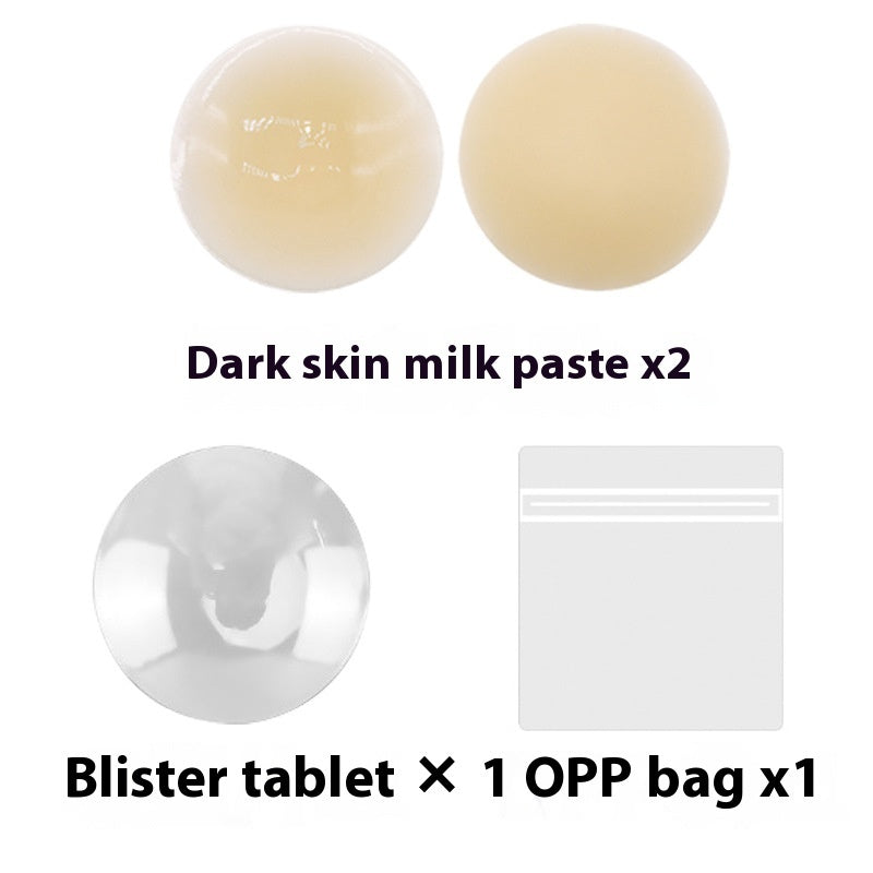 Anti Glare And Traceless Solid Silicone Nipple Patch