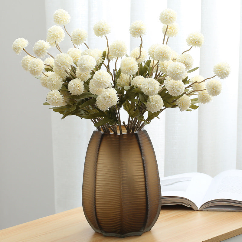 Simulated Flower Living Room Potted Flower Arrangement Ball Decoration