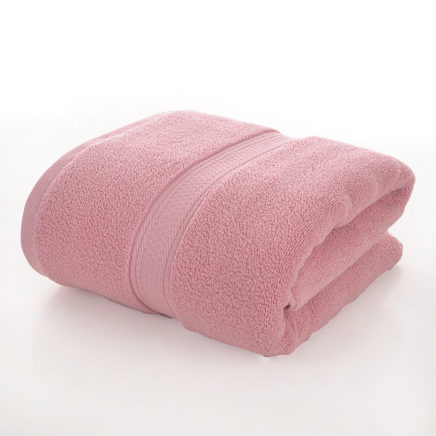 Plain Pure Cotton Bath Towel Household