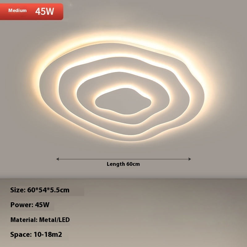 Modern Minimalist Bedroom Ceiling Lamp Creative Personality Shaped