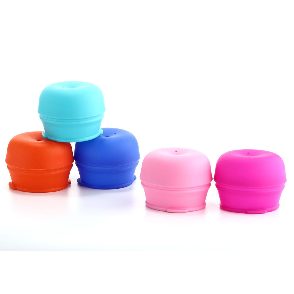 Anti-spill Leak-proof Silicone Straw Cup Lid