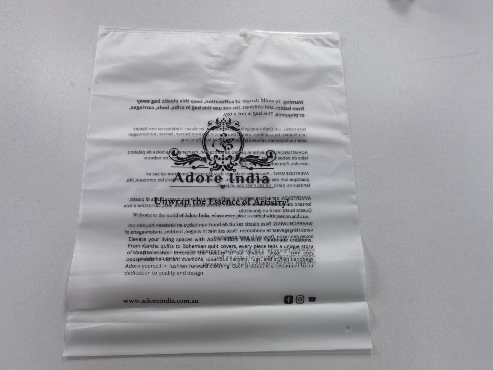 Customized Plastic Bag