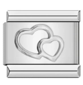 DIY Italian Module Bracelet Titanium Steel Gold Plated