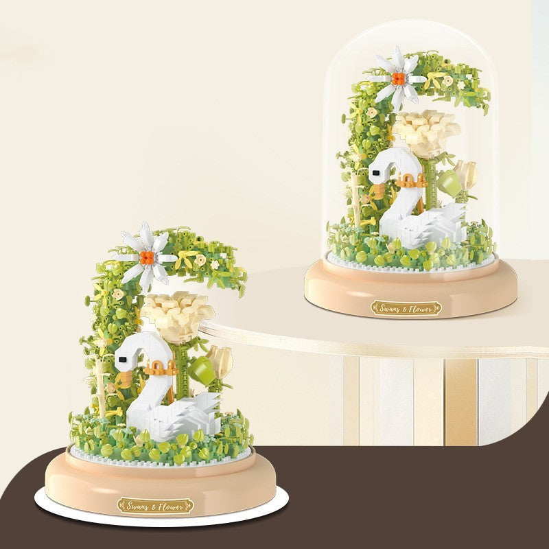 Small Particle Puzzle Assembled Building Block Toys