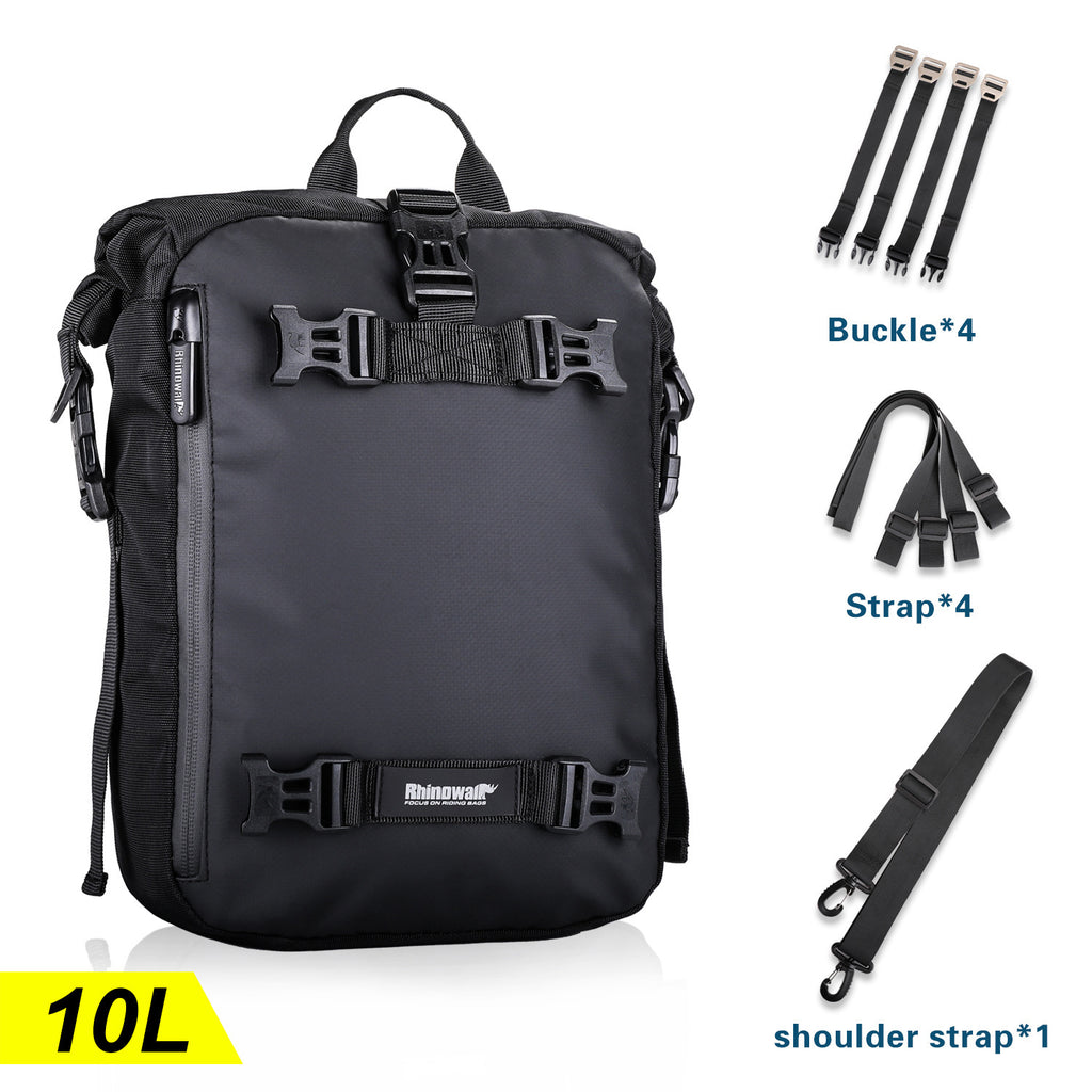 Combined Rear Shelf Piggyback Fuel Tank Motorcycle Riding Shoulder Bag