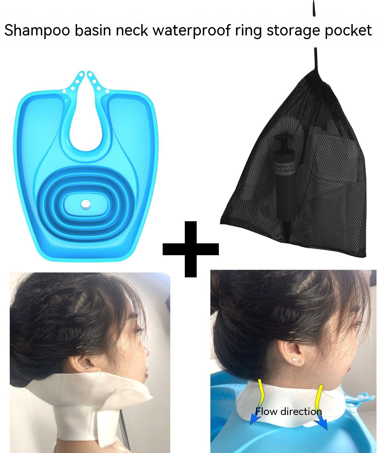 Foldable Portable Shampoo Basin Without Bending Down And Looking Up