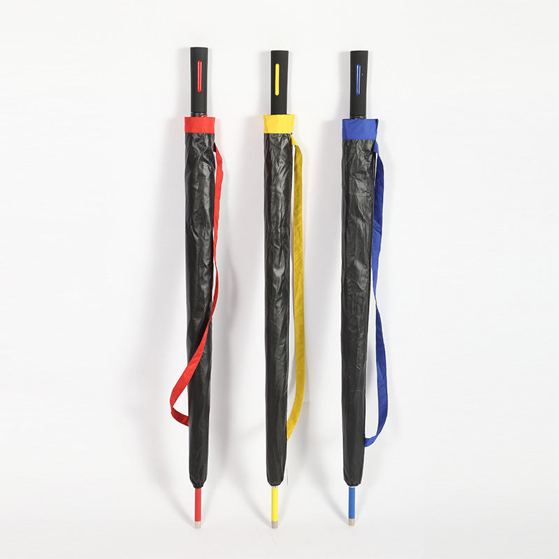 27-inch Vinyl Sun Umbrella Automatic Umbrella For Two Persons Large Golf