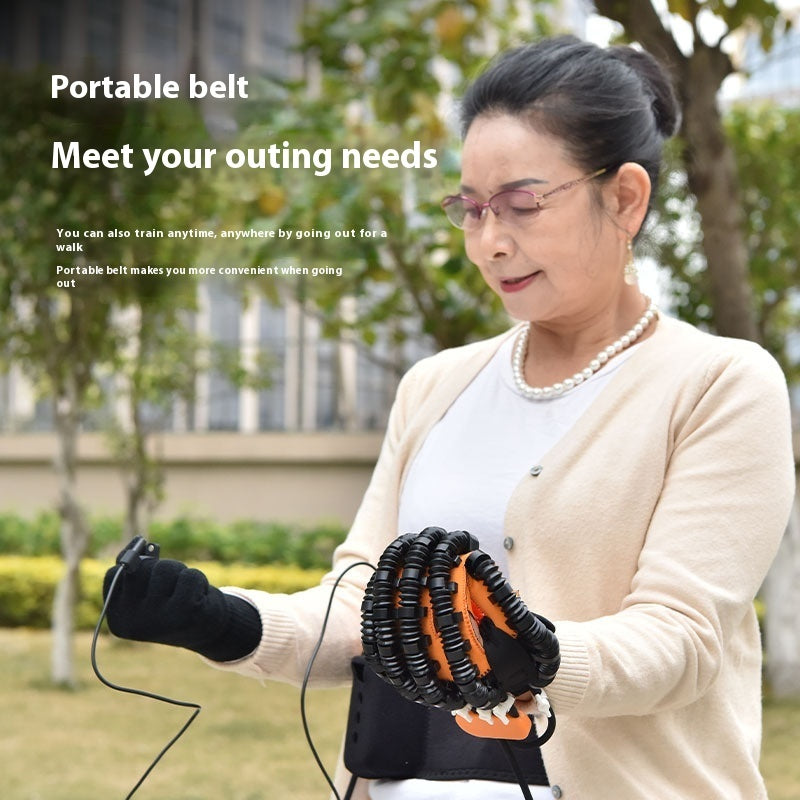 Exclusive For Cross-border Rehabilitation Robot Gloves Trainer Elderly Stroke Hemiplegia Five Fingers Finger Hand Training