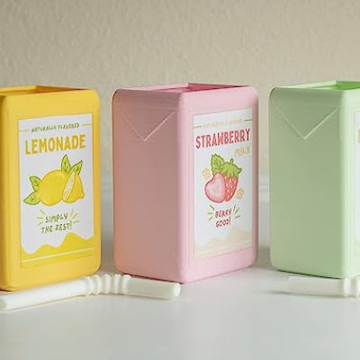 Kawaii Juice Box Resin Flowerpot