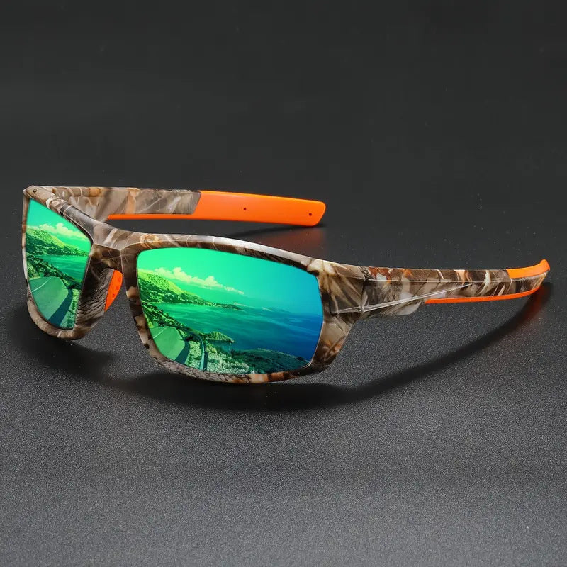Polarized Box Camouflage Tactical Glasses For Male And Female Cycling Sports