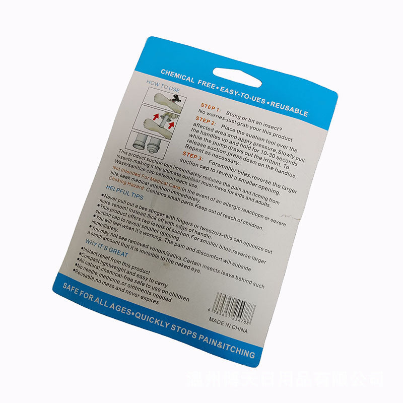 Outdoor Venom Vacuum Extractor Wild Poisonous Snake Mosquito Bee Bite Vacuum Detoxification Device