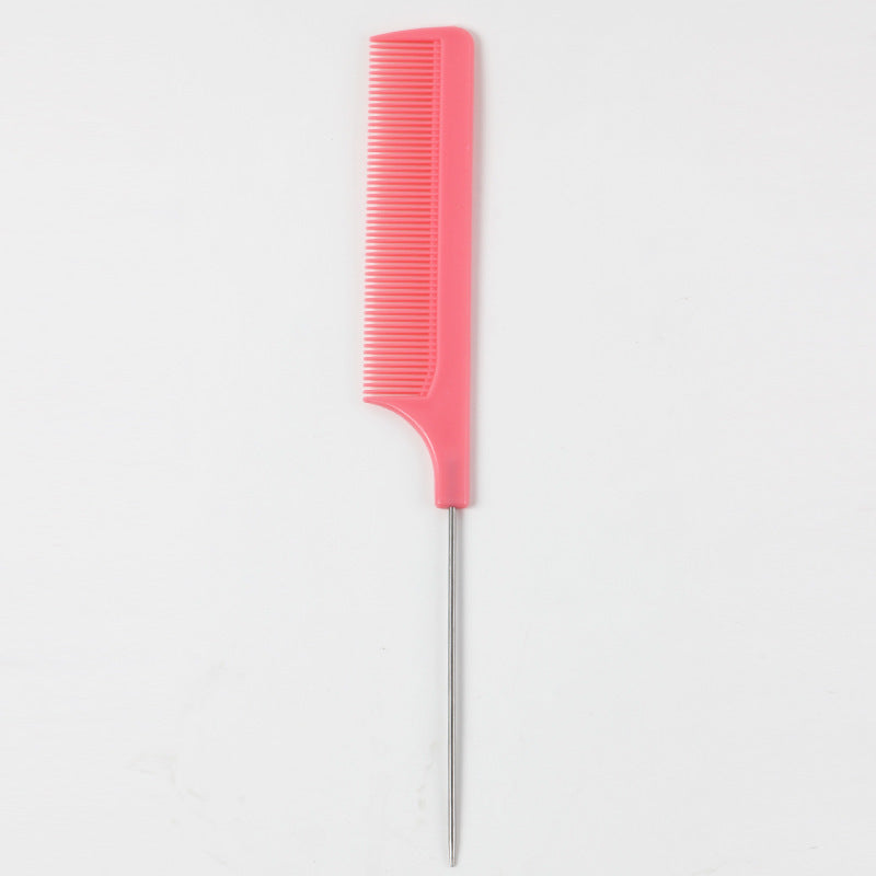 Hairdressing Steel Needle Tail Comb Hair Dyeing And Dyeing Comb Hair Tools