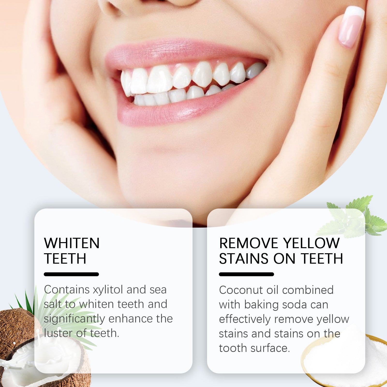 Oral Cleaning And Plaque Removal Toothpaste Tablets