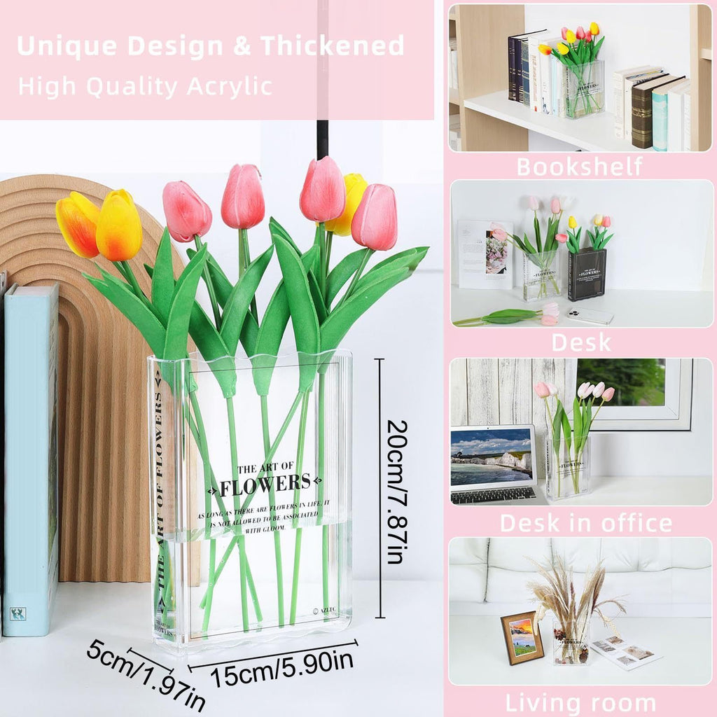Acrylic Decoration Flower Bottle Household