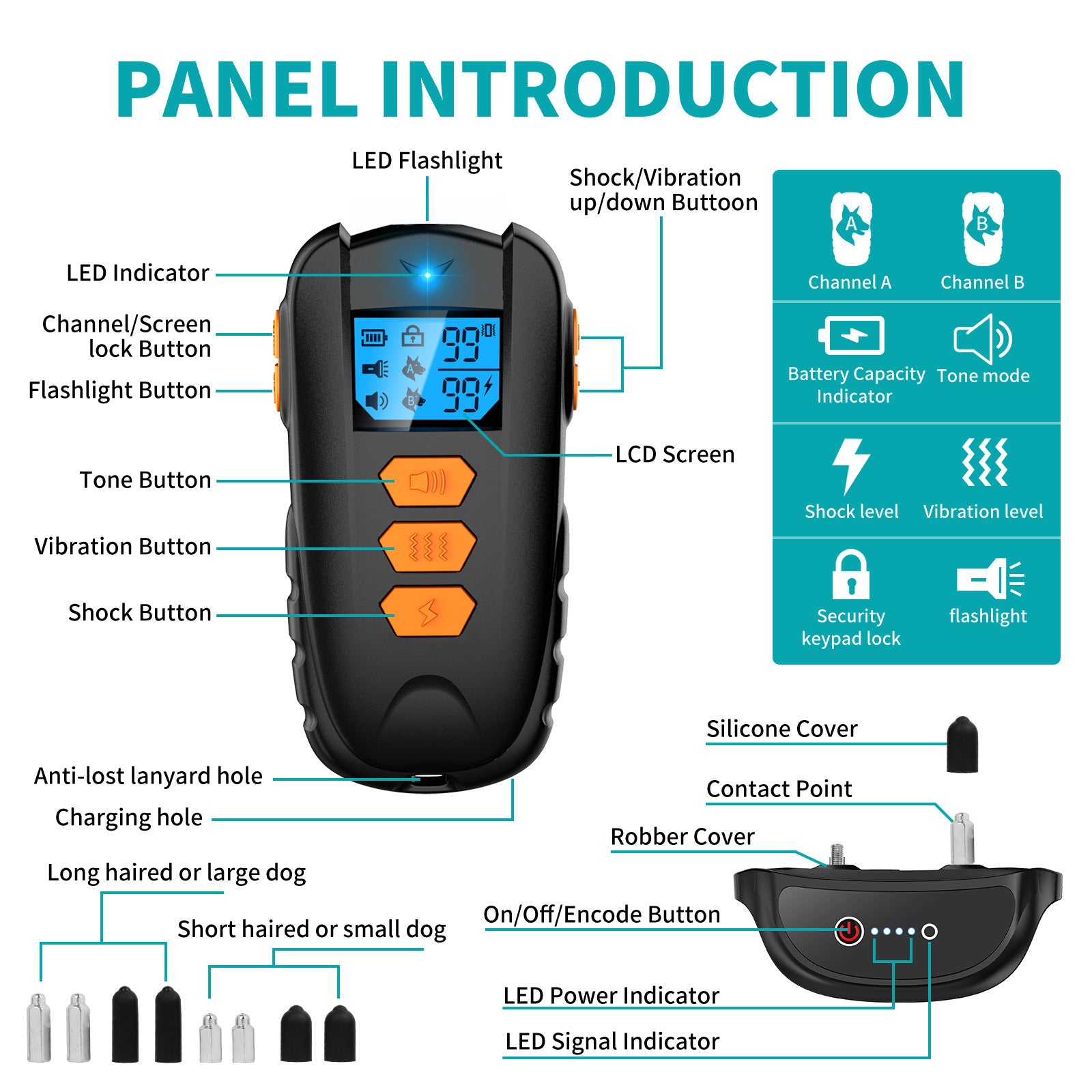 Private Model Remote Control Dog Training Device