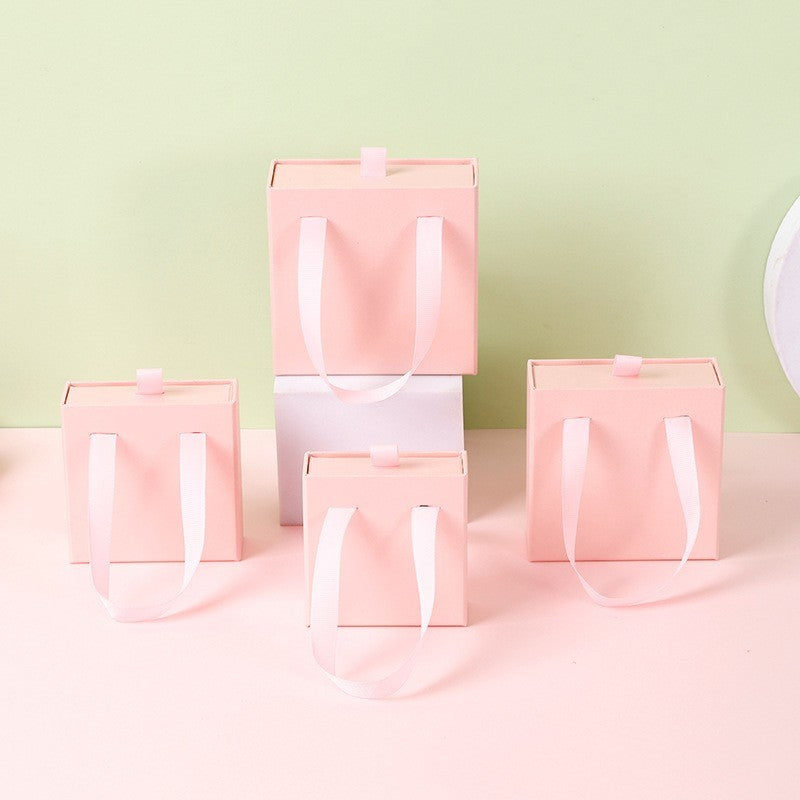Handheld Drawer Jewelry Packaging Box