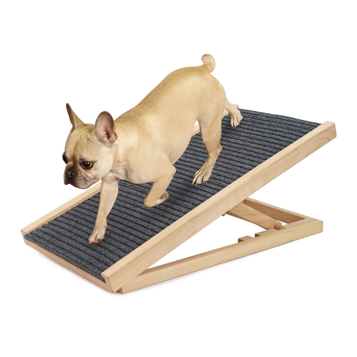 Solid Wood Adjustable Dog Ladder Sofa