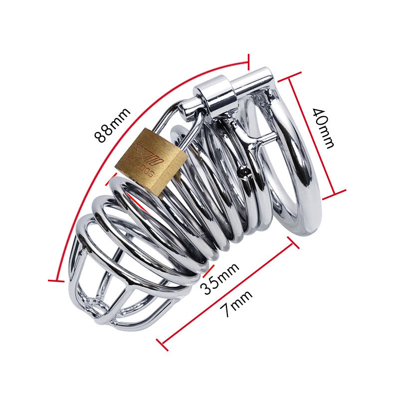 Metal Men's Chastity Lock Chastity Lock Bird Cage