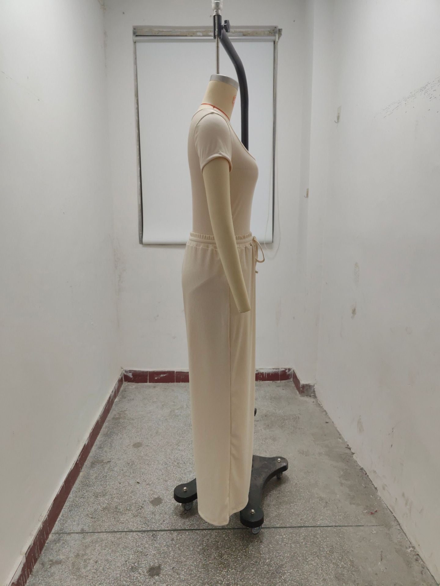 Small Sunken Stripe Jumpsuit Fashion Two-piece Set Women's Clothing