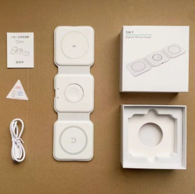 Three-in-one Folding Wireless Charger 15W Mobile Phone