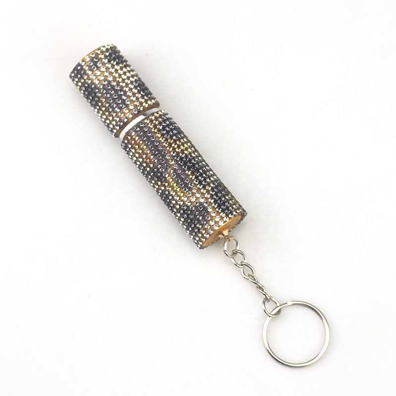 Diamond-filled Perfume Bottle Portable Press Spray