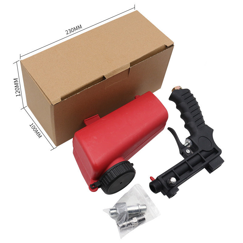 Portable Pneumatic Sand-blasting Gun Small Handheld