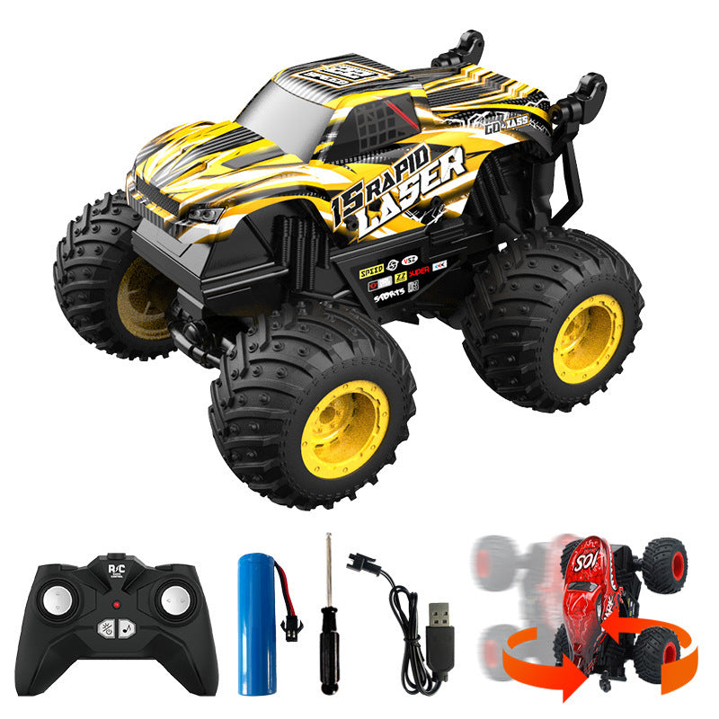 Children's Fashion Spray Off-road Vehicle Water Bullet Remote Control Car Toy