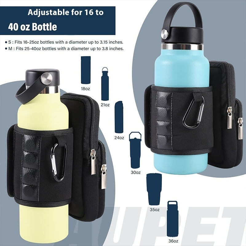 Gym Sports Kettle Universal Phone Card Holder Cup Cover