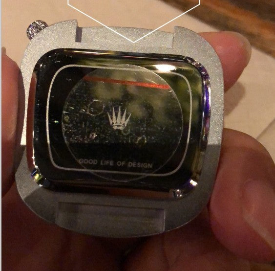 Stainless steel quartz watch