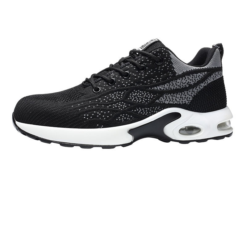 Men's And Women's Impact Resistant And Puncture Resistant Safety Shoes Cushioning Work Shoes