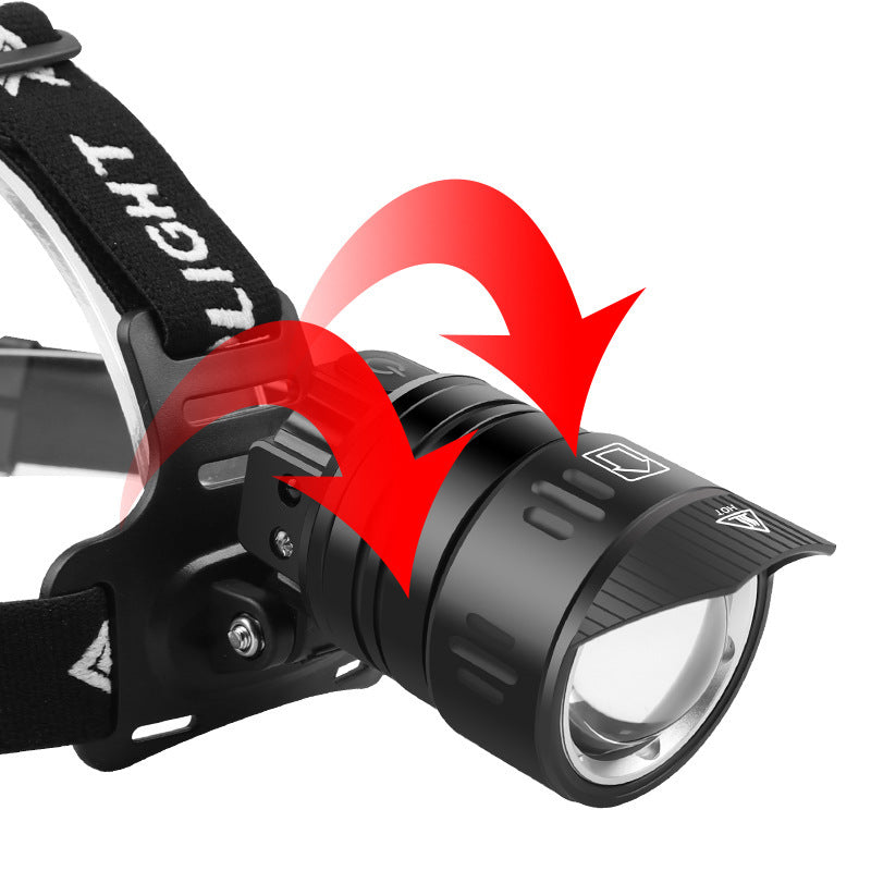 Induction Headlight XHP99USB Charging Strong Light