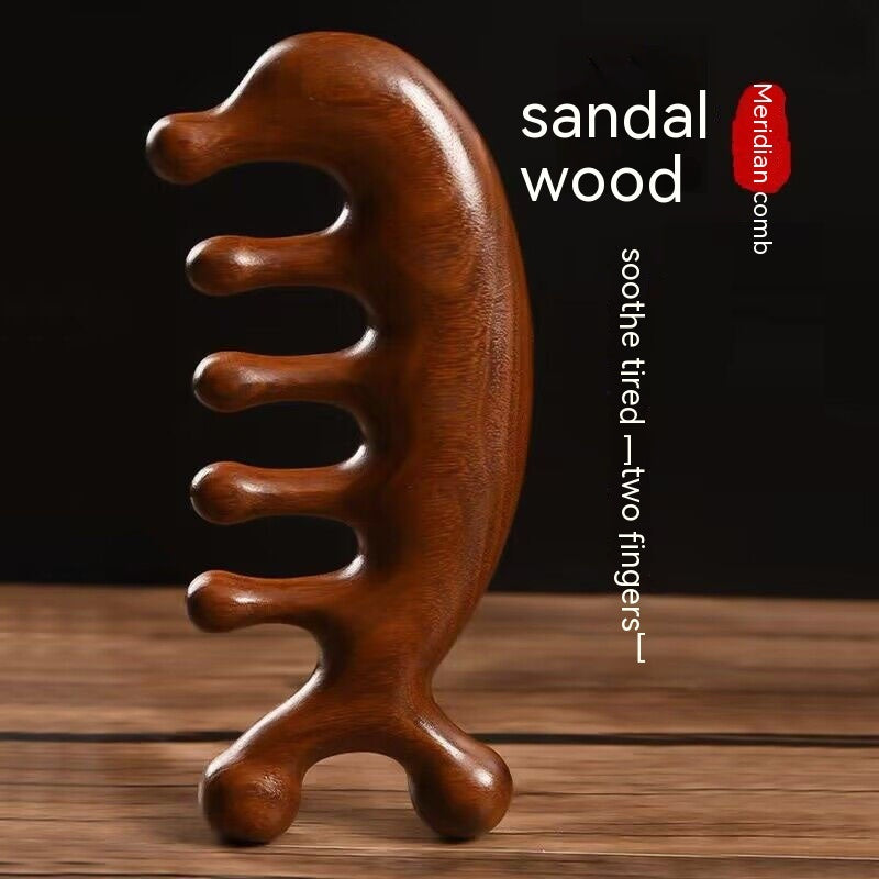 Unisex Five Teeth Massage Comb