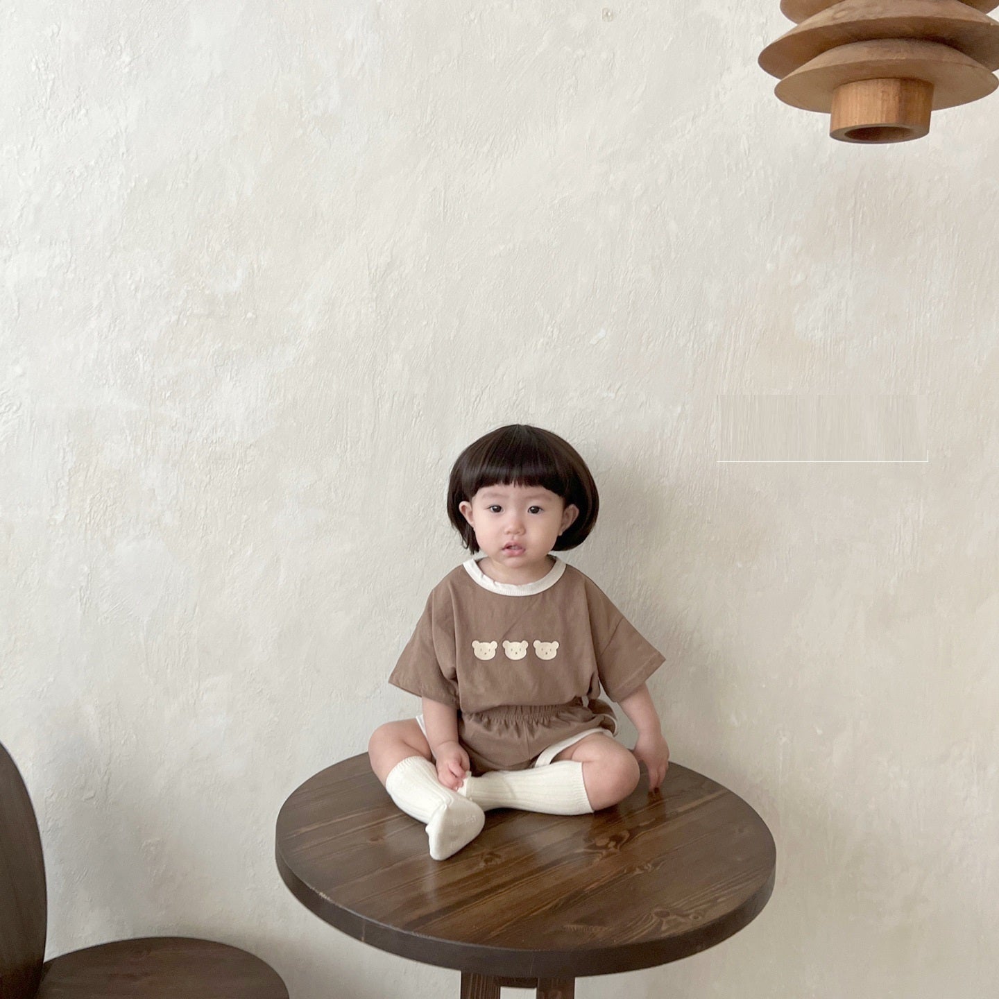 Summer Baby Short-sleeved Shorts Suit Homewear Pajamas