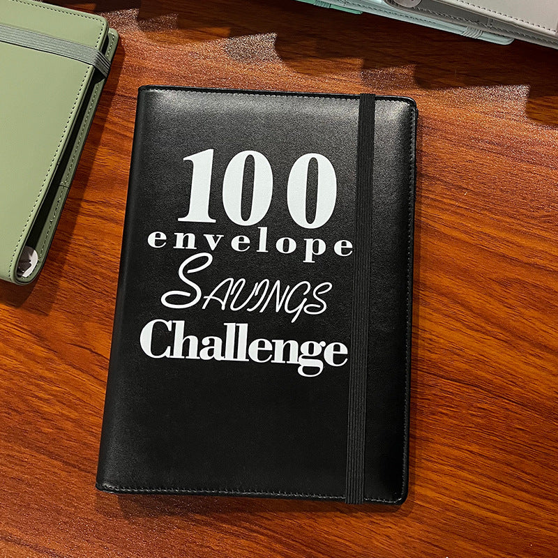 100 Days Challenge Hand Account Deposit And Savings Notebook