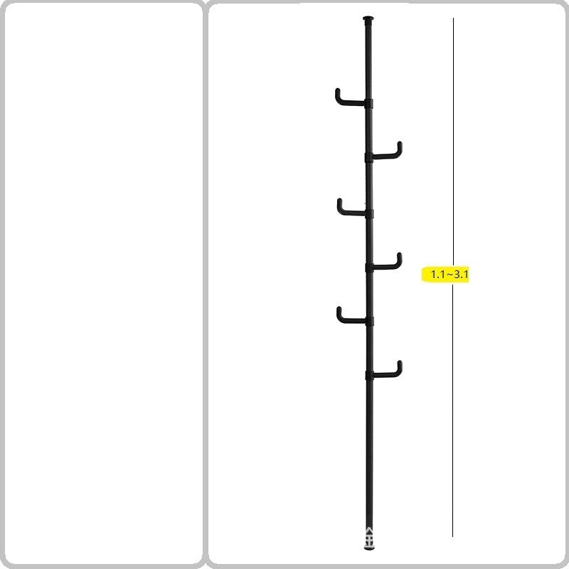 The Coat Rack Is Adjustable And Retractable From The Sky To The Ground