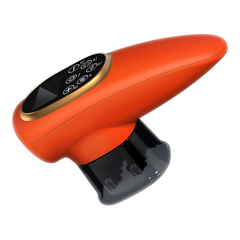 Electric Scraping EMS Micro Current Vacuum Hot Compress Walking Tank Suction Scraping Dredge Negative Pressure Cupping Device