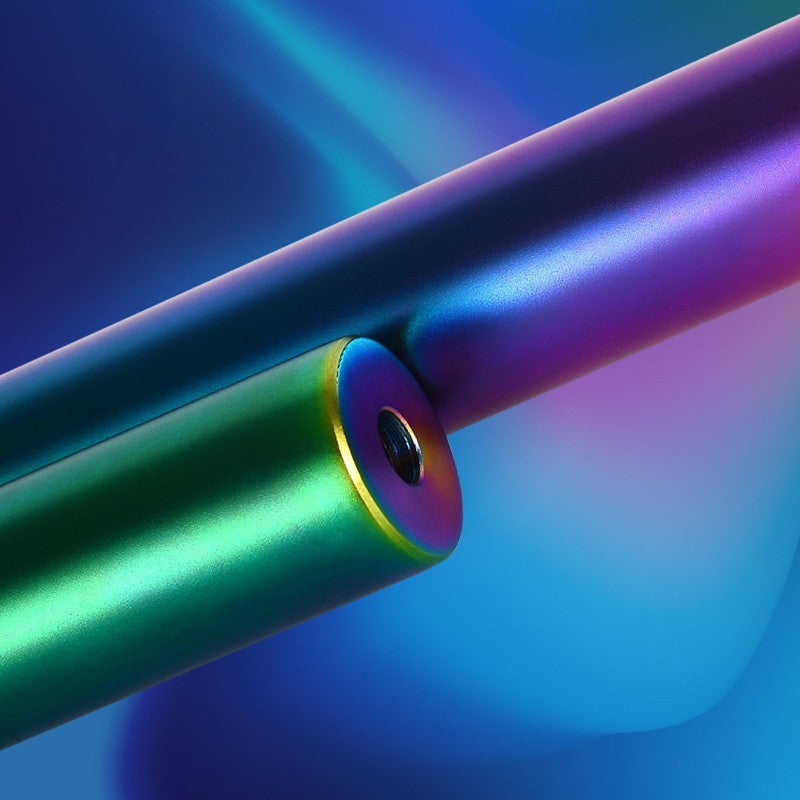 Silver Flame Gorgeous Stainless Steel Nunchaku