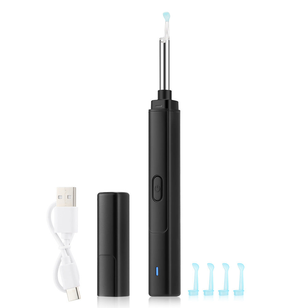 4.5mm Wireless WiFi Visual Otoscope HD Luminous Ear Scoop