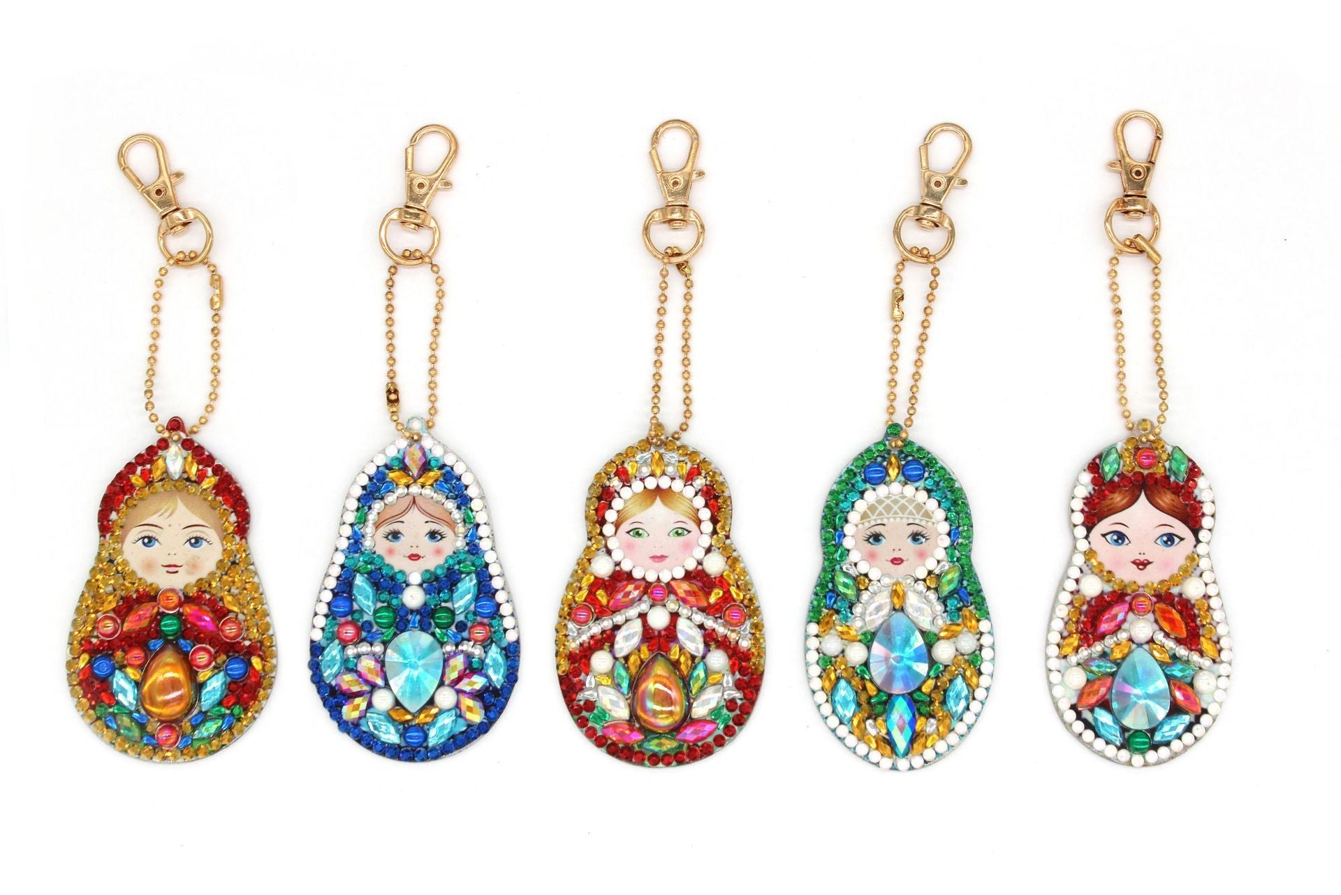Diamond Painting Keychain Creative Children Cartoon Decorative Pendant