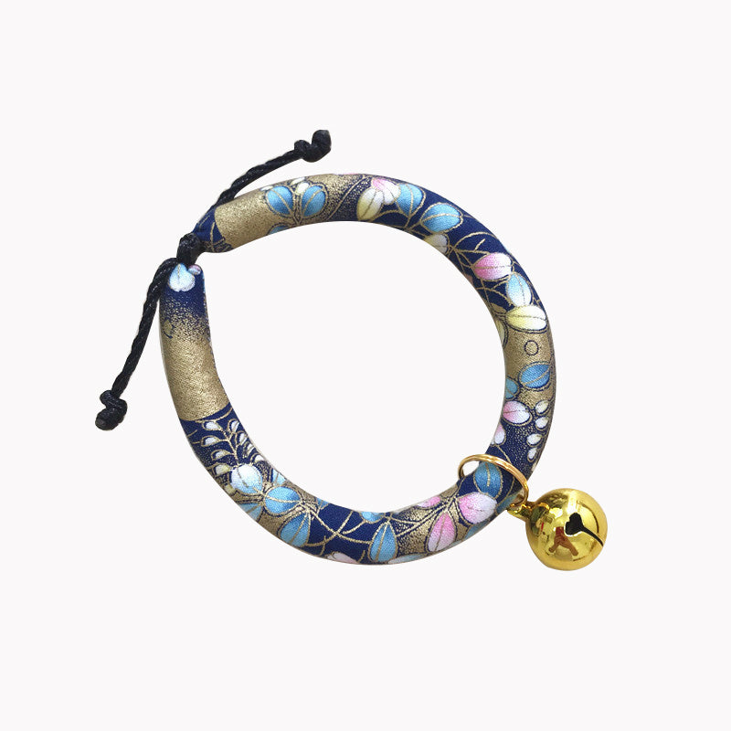 Japanese style pet cat and dog collar necklace