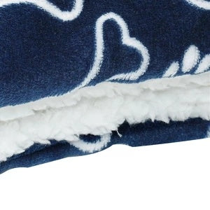 Flannel Material Thick Fashion Pet Blanket