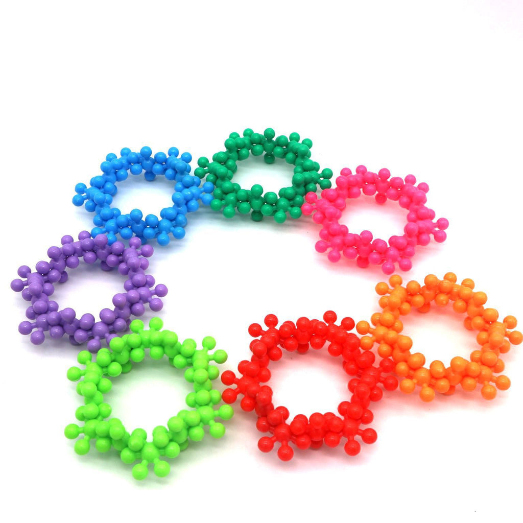 Creative DIY Building Blocks 3D Plum Blossom Children's Toys