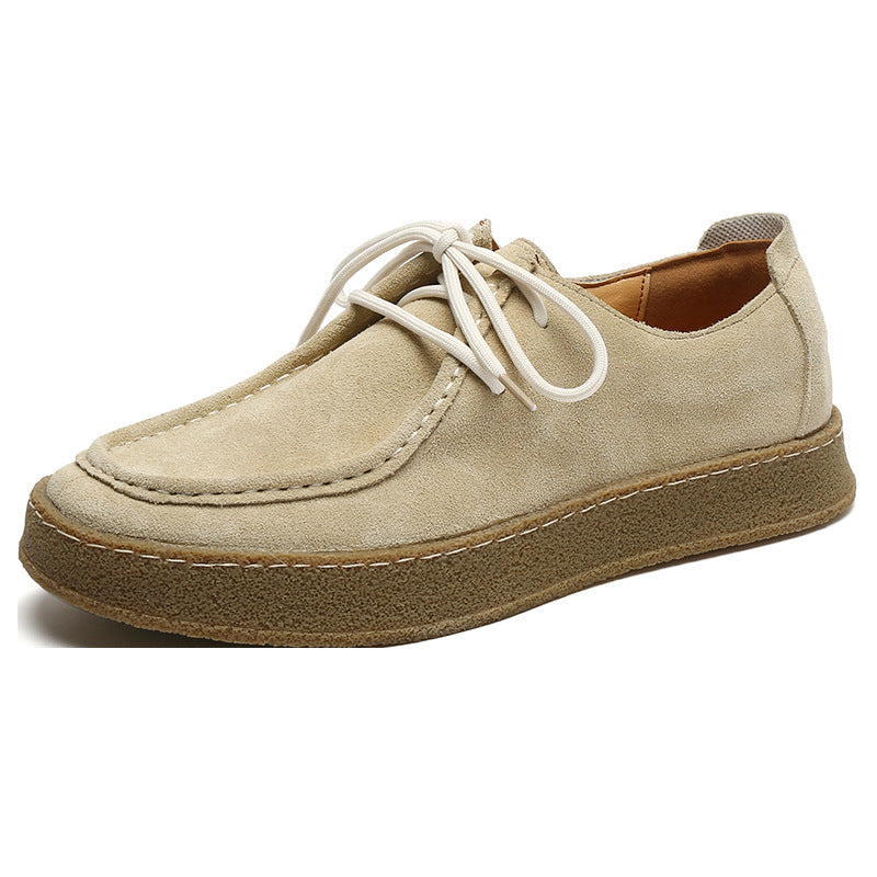 All Match Suede British Style Leather Board Casual Shoes