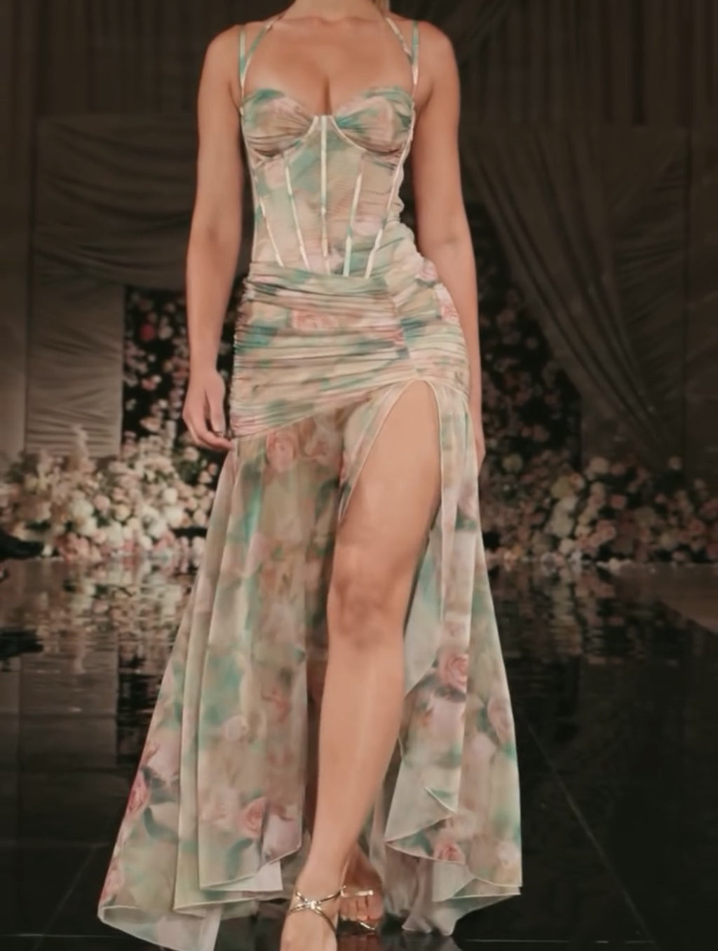 Hot Girl Print Holiday Casual Dress