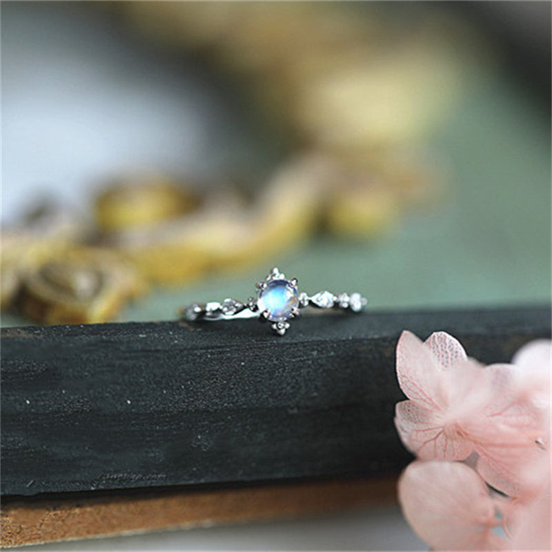 Women's Sterling Silver Gold Plated Ring